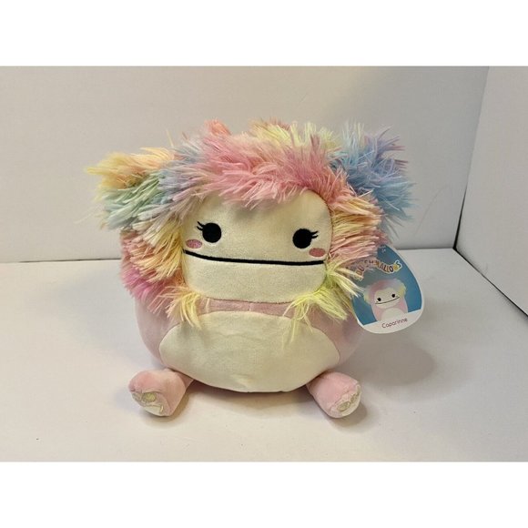 Squishmallows Other - Squishmallows Caparine Bigfoot Plush 8 inch‎ Plush Tie Dye Pastel Rainbow W/ Tag